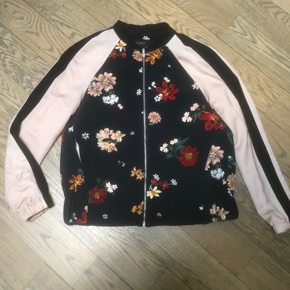 Zara floral bomber jacket - Picture 2 of 4